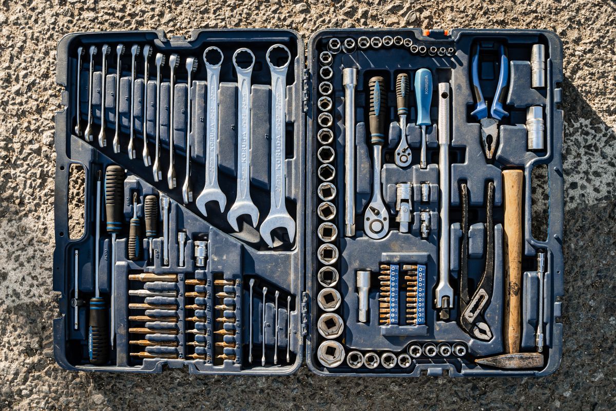 Boîte à outils de bricolage
